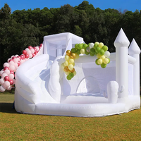 Structure gonflable commerciale en PVC pour mariages et fêtes, maison à bulles gonflable