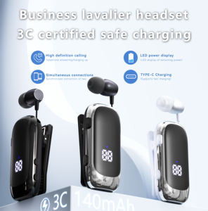 निः शुल्क नमूना नेक्सट K88 वायरलेस व्यवसाय tws इयरफ़ोन वाइब्रेटर में काम करने के लिए डिजिटल डिस्प्ले संकेतक के साथ - Product Image 6