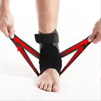 Stabilisateur de cheville orthèse de pied orthèse de soutien de cheville réglable pansement de Compression cheville gonflement pied protection