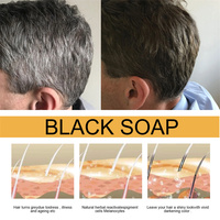 Polygonum Multiflorum Shampooing Savon Marque Privée Hommes Barre De Soins Des Cheveux Savons Réparation De L'humidité Couleur Des Cheveux Gris Noir Outils De Maquillage