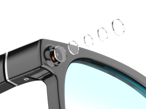 Lunettes Intelligentes de Traduction IA AG66 Neuves OEM ODM avec Caméra 13MP, Reconnaissance en Temps Réel, Appel Vocal BT, <span class=keywords><strong>Application</strong></span> Personnalisée, IP54 - Product Image 2