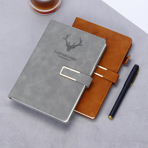 Cadeaux IStapromo personnalisés avec marque-pages, carnets en papier kraft, carnet à couverture rigide avec stylo, papeterie de bureau promotionnelle, carnet à spirales - Product Image 2
