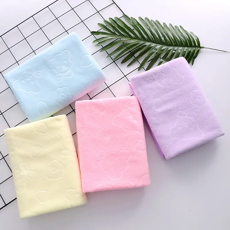 Hoge Kwaliteit Beste Prijs Meisjes Douche Handdoek Thuis Microfiber Badhanddoek Voor Vrouwen
