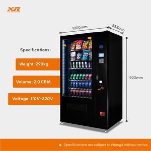 Mesin Penjual Otomatis XY-DLE-8C Produsen Mesin Penjual Makanan Ringan dan Minuman - Product Image 2