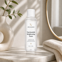 Lotion Essence Éclaircissante et Anti-Taches à la Nicotinamide, Tonique Visage Hydratant, Illuminateur et Réducteur de Taches