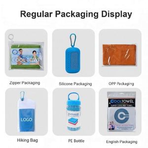 Toalla de Enfriamiento Instantáneo con Logotipo Impreso Personalizado, Toalla de Microfibra Evaporativa para Cuello, Deportes, Gimnasio, Aire Libre, Venta al Por Mayor - Product Image 6