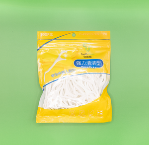 Pacchetto personalizzato di raccolta del filo interdentale da 100 pz/borsa - Product Image 1