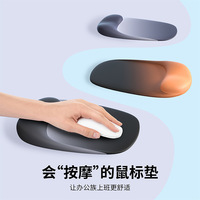 Tapis de souris en silicone, repose-poignets pour clavier à mémoire de forme à récupération lente, vente en gros, sortie d'usine