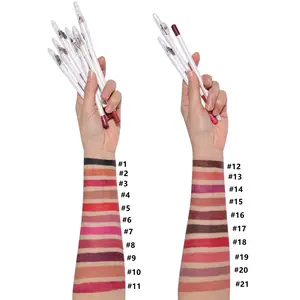 New Style Wholesale Lip Liner Personal Label Custom Waterproof Makeup Vegan Lip Liner Premium Lip Liner