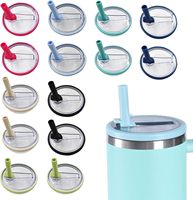 Nouvelle arrivée vente chaude nouvelle arrivée 40oz couvercle de gobelet avec une paille pour couvercle de remplacement de tasse Hydrojug couvercle de gobelet