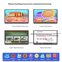 Terminal de Enseñanza Interactiva Multimedia, Tableta Táctil con Pantalla Táctil Android/Windows de 32-100 Pulgadas, Educación y Formación para Jardines de Infancia