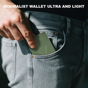 Custom logo Slim Aluminum Closure Rfid Blocking Metal <b>Wallet</b> Minimalist <b>Card</b> Holder for <b>Men</b> - Product Image 3