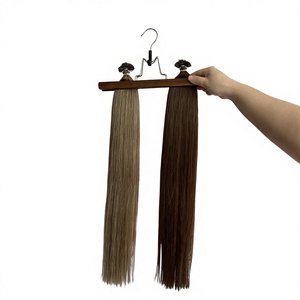 Extensions de cheveux à pointe plate Dragonbeauty en gros, 100% cheveux humains Remy, cuticules alignées, pré-collées à la kératine, vente en gros - Product Image 1