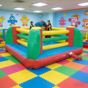 Anneau de boxe <span class=keywords><strong>gonflable</strong></span> commercial, jeu interactif de <span class=keywords><strong>sumo</strong></span> et de gladiateur pour <span class=keywords><strong>location</strong></span> événementielle - Product Image 5