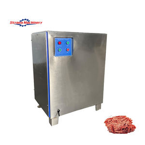 Nueva condición automática picadora de carne congelada y máquina trituradora de salchichas para pollo y cerdo - Product Image 1