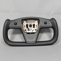 Volant de voiture sport chauffant en cuir, amélioré et adapté, pour Tesla Model 3 Model Y
