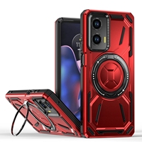 Étui de protection double couche pour téléphone portable Motorola G Power Play Sylus 2026 2025 2024 avec béquille flexible antichoc robuste