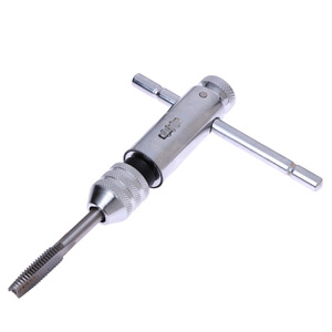 <b>T</b>-Type Ratchet Tap Wrench with 5PC Thread Tap for Tap Reamer Work - Product Image 4