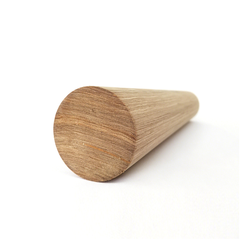 Natural Timber Handrail for Outdoor Architecture