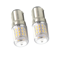 Ampoule LED universelle BA15D 110V 220V 240V à double baïonnette T4 pour lustre suspendu, lampe de lecture de bureau, non dimmable
