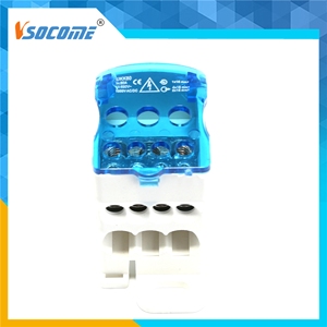 Barre <span class=keywords><strong>de</strong></span> distribution d'alimentation triphasée 80A, bloc <span class=keywords><strong>de</strong></span> terminaison compact pour station <span class=keywords><strong>de</strong></span> recharge <span class=keywords><strong>de</strong></span> véhicules électriques - Product Image 4