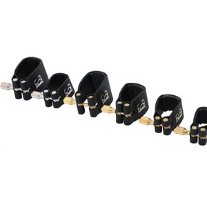 Ligadura Suave Francesa BG Compatible con Boquillas <span class=keywords><strong>de</strong></span> <span class=keywords><strong>Saxofón</strong></span> y Clarinete para Interpretación Musical, Accesorios para Instrumentos Musicales - Product Image 1