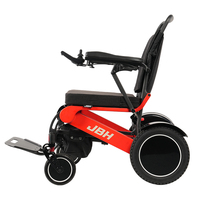 Fauteuil roulant électrique intelligent pliable en fibre de carbone DC03 de haute qualité, charge maximale 120 kg, soins à domicile pour handicapés, léger