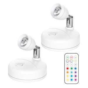 Faretto RGB con luce di accento Wireless <span class=keywords><strong>a</strong></span> 13 colori <span class=keywords><strong>a</strong></span> Led <span class=keywords><strong>a</strong></span> distanza regolabile per comodino da salotto - Product Image 4