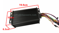 Kits de conversion de roue de vélo électrique avec moteur de moyeu MTX 26"/27.5"/29" 72V 2000W 45A et écran couleur SW900