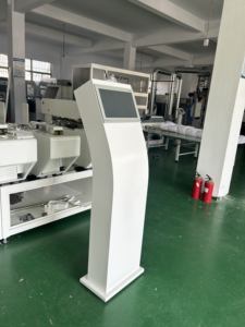 Machine de remplissage de couettes et d'oreillers entièrement automatique, intelligente, haute vitesse, à 10 canaux, type canal, KWS-2610P, erreur de 0,5g - Product Image 5