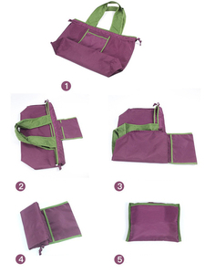 Borse della spesa riutilizzabili, <span class=keywords><strong>borsa</strong></span> pieghevole ecologica, adatta per la tasca, lavabile, impermeabile, <span class=keywords><strong>in</strong></span> nylon. - Product Image 4