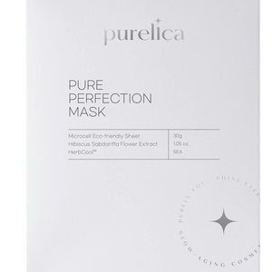 Masque de Perfection Pure KBeauty Feuille coréenne Masque facial apaisant rafraîchissant hydratant pour les peaux sensibles Thé vert Rougeurs naturelles - Product Image 1