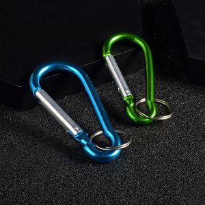 Mousqueton en aluminium en forme de calebasse pour la montagne, boucle à dégagement rapide pour sac d'escalade et activités de plein air - Product Image 4