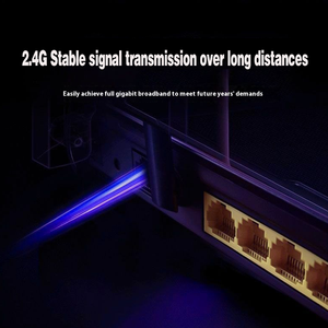 Home Mini WiFi Router 4G 300Mbps Home Wireless <strong>Network</strong> Sharing 2.4GHz Long-Range <strong>Coverage</strong> with 4 High-Gain Antennas - Product Image 5