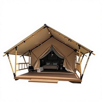 Carpa Moderna de Lujo Bolin para Hotel y Resort, para Camping, Baño y Supermercado, con Energía Solar e Impermeable
