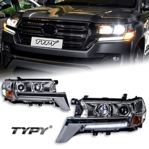 Kit de phares LED TYPY Automotive 6000K pour Toyota Land Cruiser 2016-2020, lampe modifiée 12V avec feux de jour inclus - Product Image 1
