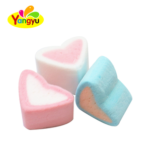 Bonbons moelleux en forme de cœur fourrés à la confiture, assortiment de couleurs premium, sac en vrac de 500g, vente en gros - Product Image 4