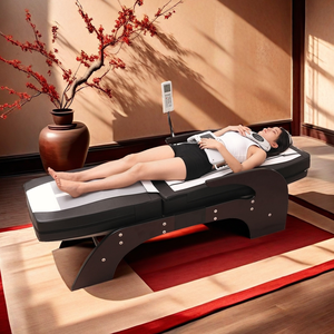 เตียงนวดไฟฟ้าแบบทันสมัยทำจากหยกสำหรับบำบัดโดยใช้ไฟฟ้าให้ความร้อนที่กระดูกสันหลังส่วนเอวเฟอร์นิเจอร์ร้านเสริมสวย - Product Image 5