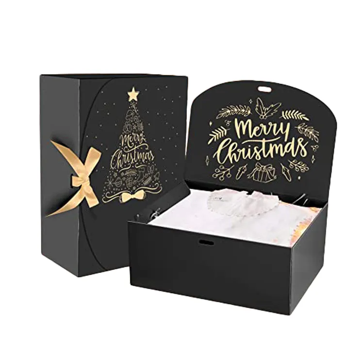 Confezione regalo Kraft Black damigella d'onore proposta per matrimonio, imballaggio, regalo, compleanno, scatole per Cupcake, artigianato