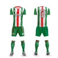 Grosir kaus sepak bola Jepang Logo sublimasi Jersey sepak bola pria cepat kering