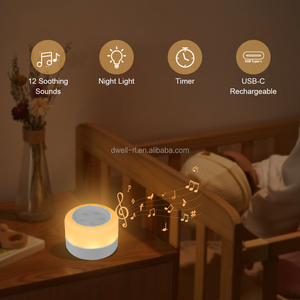 Sleep Aid Sound Machine com 8 cores Night Lights para Baby Kid Adulto - Product Image 2