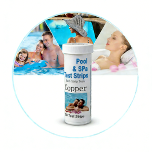 Copper Sulfate <strong>test</strong> <strong>Strips</strong> 30strips/bottle Swimming Pool - Product Image 2