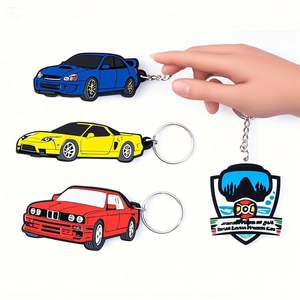 Llaveros de silicona suave de PVC de goma con forma de letra y logotipo personalizado, regalo de promoción ecológico no tóxico personalizado - Product Image 1