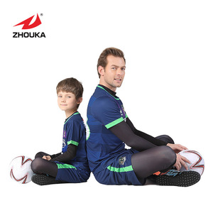 Handsome cheap soccer jersey China sublimation sports football training sets soccer jersey set - Product Image 5