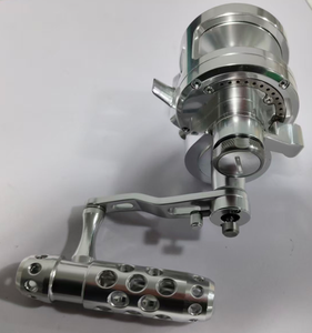 Moulinets de pêche AGITEK à double vitesse, corps entièrement en aluminium, design tendance, <span class=keywords><strong>moulinet</strong></span> de pêche à lancer - Product Image 2