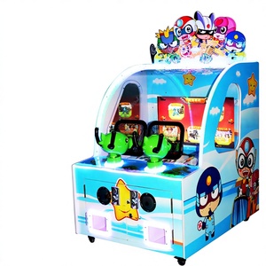 Consola de Juego de Disparos de Agua para 2 Jugadores, Máquina Recreativa Interactiva con Temática de Zombis, Pantalla LCD, Funciona con Monedas, para Padres e Hijos - Product Image 5