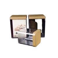 Conteneur de stockage des aliments pot en plastique transparent porte-collation supplément boîte d'emballage pour herbes poudre biscuit thé