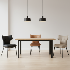 Chaise de salle à manger moderne pour restaurant commercial, en métal et panneau MDF, rembourrée, pour hôtel, <span class=keywords><strong>café</strong></span>, bar, maison, bureau - Vente en gros - Product Image 1