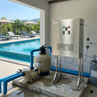 Flygoo OzonOxy 7g/h Ozongenerator Schwimmbad und Wasserpark Ozon-Wassersterilisationssystem für Öffentliche Wasseranlagen