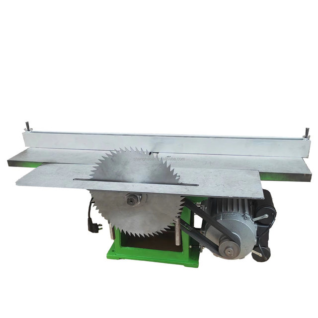 Adjustable Multifunctional High Speed Combination Table Saw Woodworking Furniture Planing Machine Bench Planer